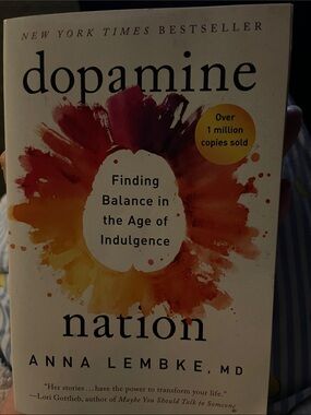 Anna Lembke MD - Dopamine Nation (White/Multicolor)